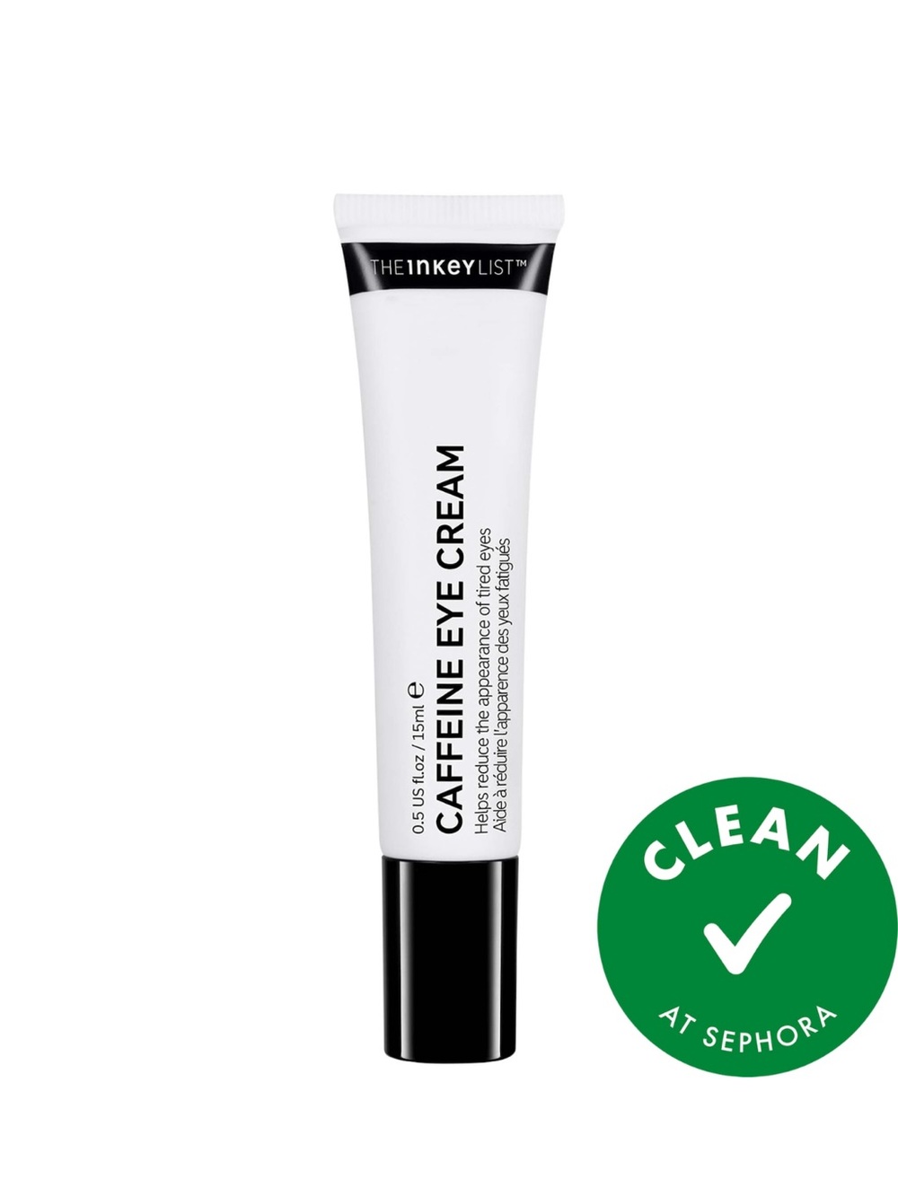 [SKIN] The INKEY List Caffeine Eye Cream 15ml Depuffing Dark Circle Treatment BN
